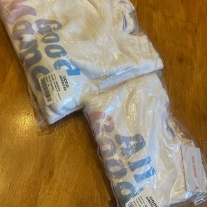 Brand new in bag, Mommy and Me matching crew next sweaters, Good American.